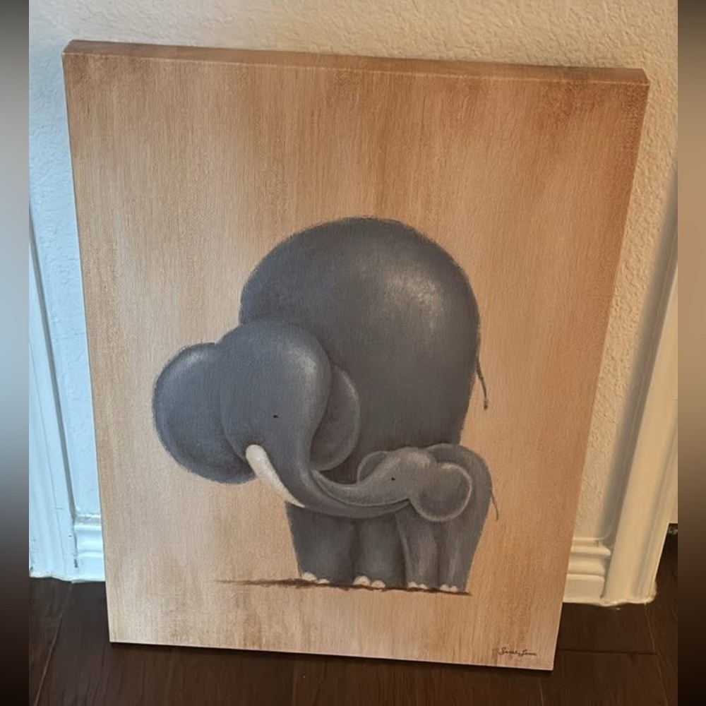 Elephant Canvas Art